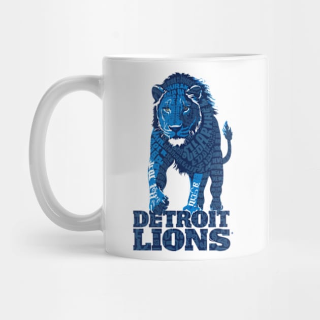 Detroit Lions by TshirtMA